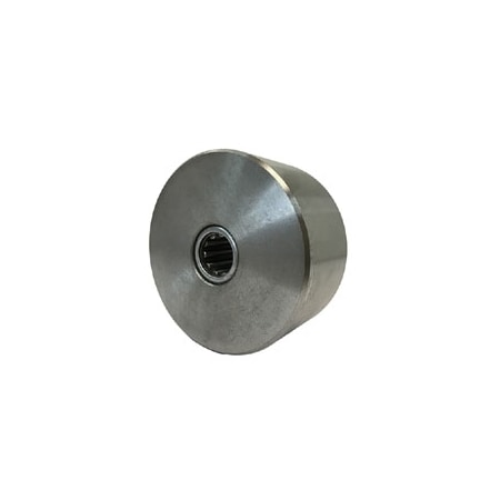 Casterhq 4"x2" Machined Steel Wheel, 2,500 LBS Capacity, Temp Range 1,300F CB-MST4X2